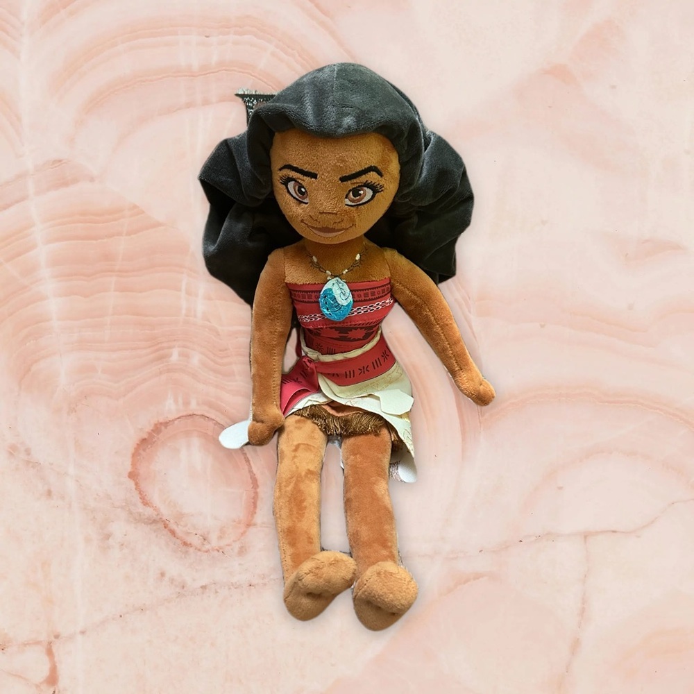 Disney Moana Plush Doll 20”  with Red Dress